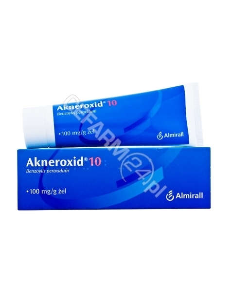 ALMIRALL HERMAL GMBH Akneroxid 10% żel 50 g