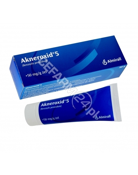 ALMIRALL HERMAL GMBH Akneroxid 5% żel 50 g