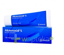 BOOTS HEALTHCARE SP.Z O.O. Akneroxid 5 żel 50g