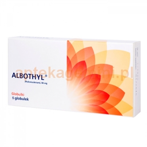 TAKEDA Albothyl 90mg, 6 globulek dopochwowych