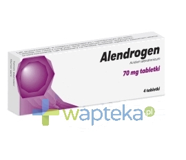 GENERICS (UK) LTD. Alendrogen 70 mg tabletki 4 sztuki