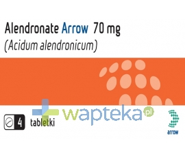 ARROW POLAND S.A. Alendronate Arrow 70 mg tabletki 4 sztuki