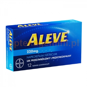 BAYER Aleve, 12 tabletek