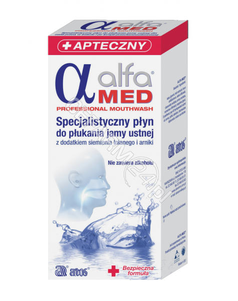 ATOS Alfa med płyn do płukania jamy ustnej 200 ml