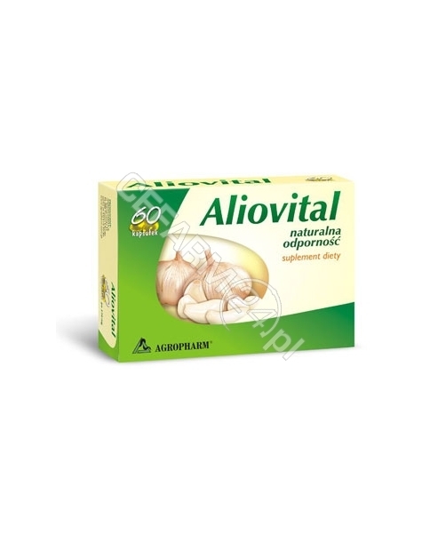 AGROPHARM Aliovital naturalna odporność x 60 kaps