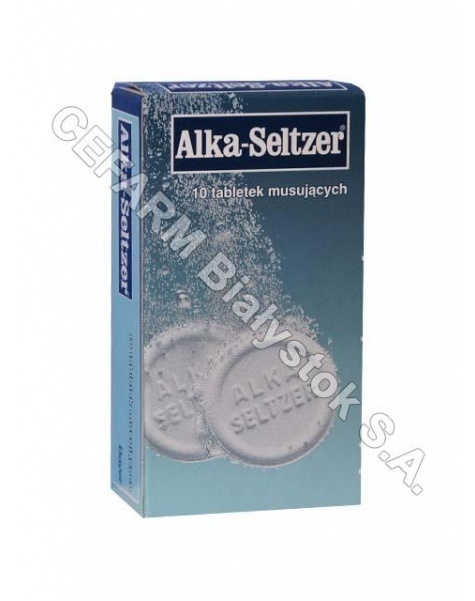 BAYER Alka-seltzer x 10 tabl musujących