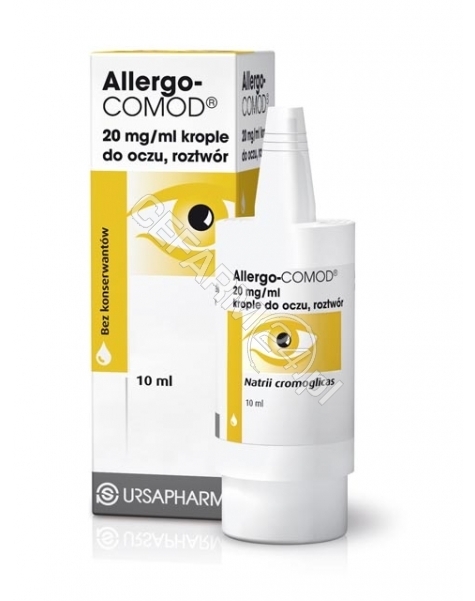 URSAPHARM Allergo-comod krople do oczu 20 mg/ml 10 ml