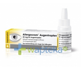 URSAPHARM ARZNEMITTEL GMBH Allergocrom krople do oczu 10ml