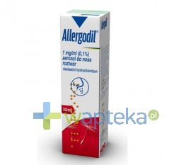 MEDA PHARMA GMBH & CO.KG Allergodil aerozol do nosa 10 ml