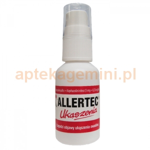 WARSZAWSKIE ZAKŁ.FARM. POLFA S.A. Allertec Ukąszenia aerozol 30ml