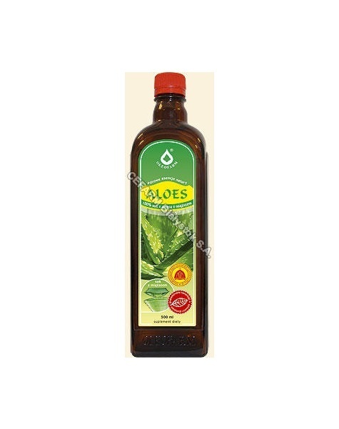 OLEOFARM Aloes sok z aloesu z miąższem 1000 ml (oleofarm)