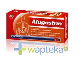 POLFA ŁÓDŹ Alugastrin, 20 tabletek