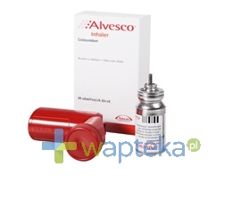 NYCOMED PHARMA SP. Z O.O. Alvesco 160 aerozol wziewny (160 mcg / dawkę) 120 dawek