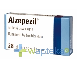 EGIS PHARMACEUTICALIS LTD. Alzepezil tabletki powlekane 0,01g 28 sztuk