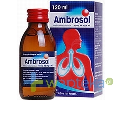 PLIVA KRAKÓW Z.F. S.A. AMBROSOL 30 mg/5ml syrop 120ml