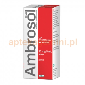 TEVA Ambrosol, syrop, 30mg/5ml, 200ml