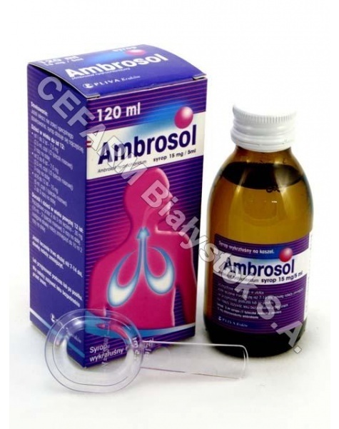 TEVA KUTNO Ambrosol Teva 15mg/5ml syrop 120 ml