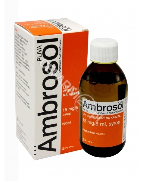 PLIVA KRAKŕW Ambrosol Teva 15mg/5ml syrop 200 ml