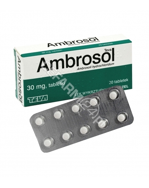 TEVA Ambrosol Teva 30 mg x 20 tabl