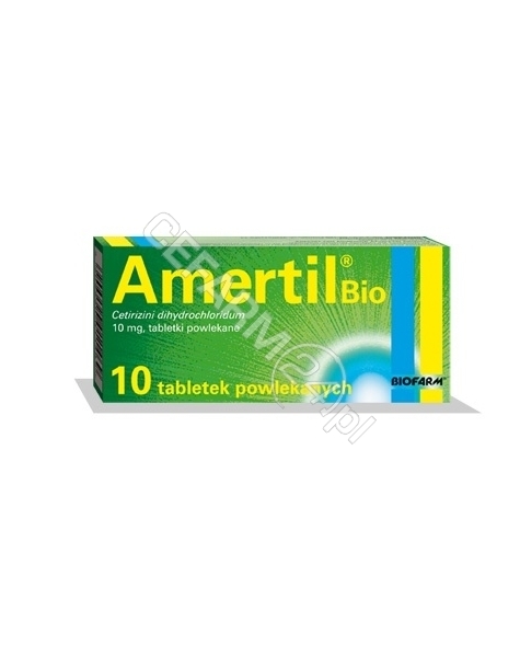 BIOFARM Amertil bio 10 mg x 10 tabl powlekanych