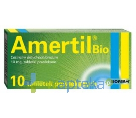 BIOFARM SP.Z O.O. Amertil Bio 10mg 10 tabletek