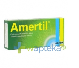 BIOFARM SP.Z O.O. Amertil tabletki powlekane 10 mg 20 sztuk