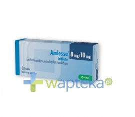 KRKA POLSKA SP. Z O.O. Amlessa tabetki. 8mg+10mg 30 sztuk