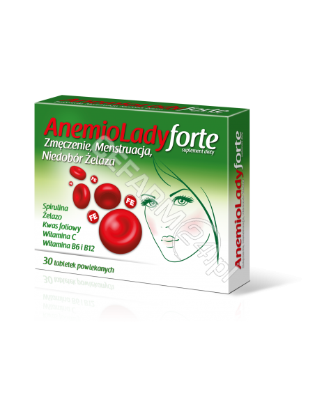 STARPHARMA Anemiolady forte x 30 tabl powlekanych