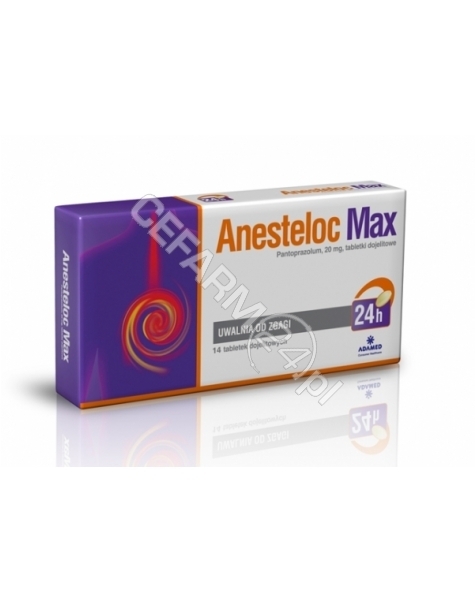 ADAMED Anesteloc max 20 mg x 14 tabl dojelitowych