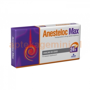 Adamed Anesteloc Max 20mg, 14 tabletek dojelitowych