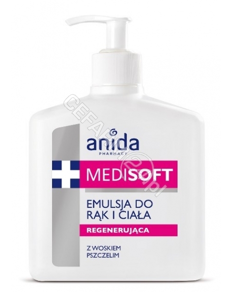 SCAN-ANIDA Anida Medisoft emulsja do rąk z woskiem pszczelim 500 ml