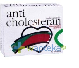 KROTEX-POLAND SP. Z O.O. Anticholesteran 30 tabletek powlekanych