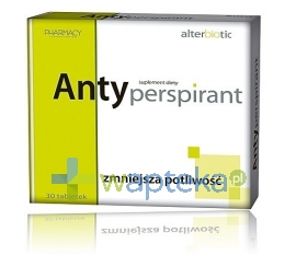 PHARMACY LABORATORIES Antyperspirant 30 tabletek