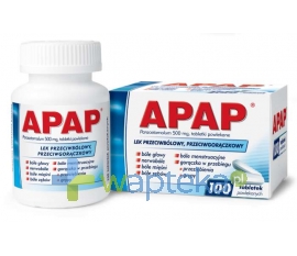 US PHARMACIA SP. Z O.O. Apap 500 mg 100 tabletek