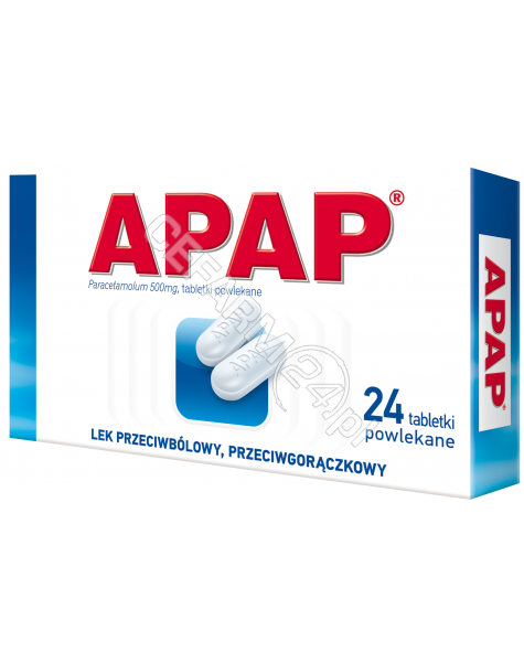 US PHARMACIA Apap 500 mg x 24 tabl powlekanych