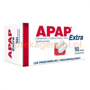 USP ZDROWIE Apap Extra, 50 tabletek