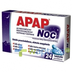 US PHARMACIA SP. Z O.O. Apap Noc 24 tabletki