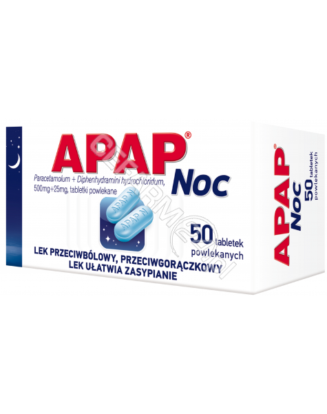 US PHARMACIA Apap noc x 50 tabl powlekanych