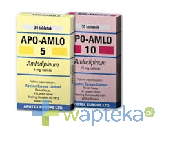 APOTEX EUROPE B.V. Apo-Amlo 5 tabletki 5mg 30 sztuk