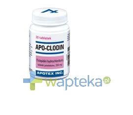 APOTEX EUROPE B.V. Apo-Clodin tabletki powlekane 250mg 30 sztuk