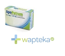 APOTEX EUROPE B.V. ApoPatram 37,5 mg + 325 mg tabletki powlekane 30 sztuk