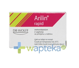 DR AUGUST WOLFF GMBH & CO. Arilin rapid 1g globulki dopochwowe 2 sztuki