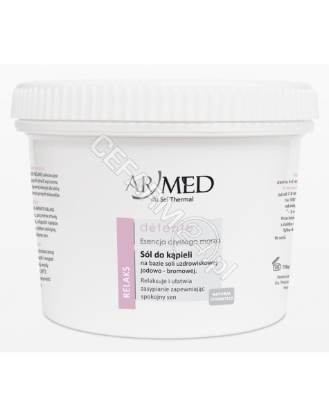 BAUMGART PHARMACEUTICALS ARMED Relaks sól do kąpieli 750 g