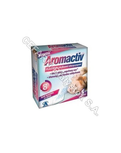 AFLOFARM Aromactiv plastry x 5 szt