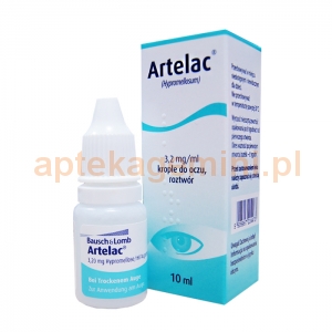 INPHARM Artelac 3,2mg/ml, 10ml, IMPORT RÓWNOLEGŁY