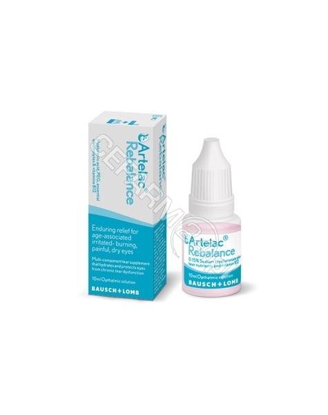 BAUSCH&LOMB Artelac rebalance krople do oczu 10 ml