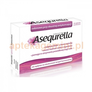Aflofarm Asequrella, 20 tabletek OKAZJA