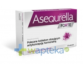 AFLOFARM FARMACJA POLSKA SP. Z O.O. Asequrella FORTE 20 tabletek