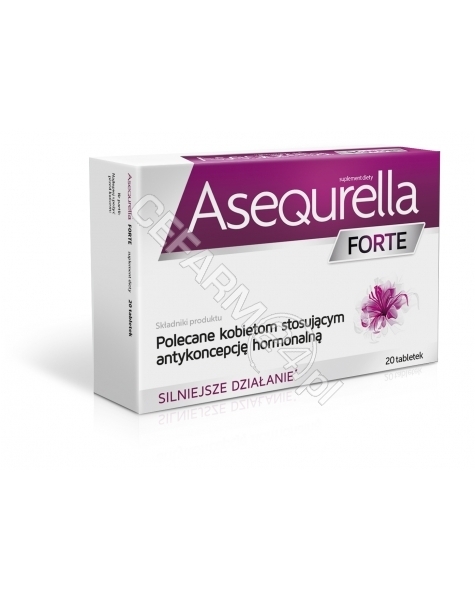 AFLOFARM Asequrella forte x 20 tabl