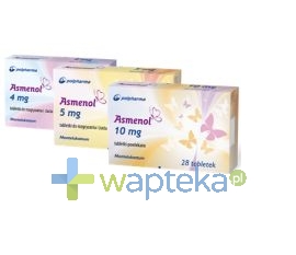 ZAKŁADY FARM. Asmenol 10 mg tabletki powlekane 28 sztuk